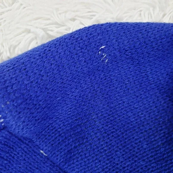 POL blue winter holiday sweater size large - Picture 2 of 12